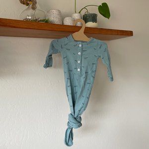 Kate Quinn Henley Knotted Gown 0-3mo